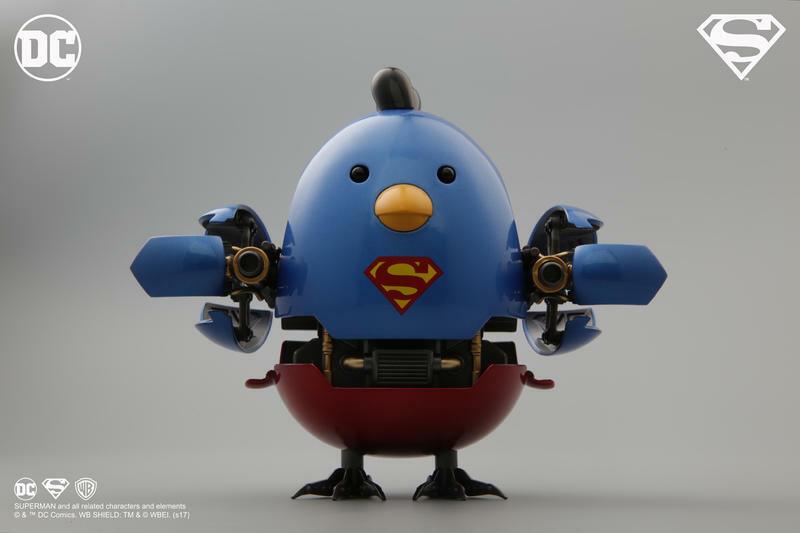 [Toys Hero] In Hand Q-MECH Chicken Fanmade WAZZUP Family DC Superman Color