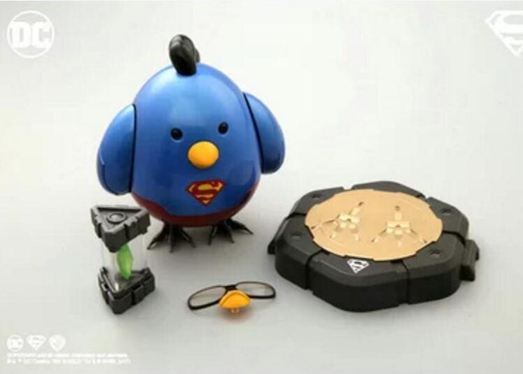 CCSToys Toys Hero Q-MECH Superman Chicken FanMade DC Family Action Figure - ComplexExpress