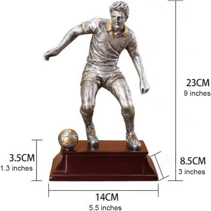 Decorative Personal Football Fan Souvenir Resin 1:1 Trophy Collection - ComplexExpress