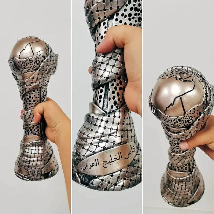Arabian Gulf Cup Replica Football Trophy 1:1 47cm Life Size Prize