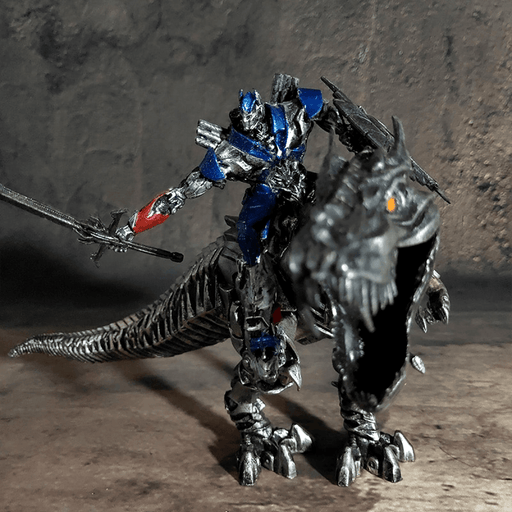 Transformers AOE Optimus Prime Grimlock Tyrannosaurus Dinosaur Rex Statue Figure - ComplexExpress
